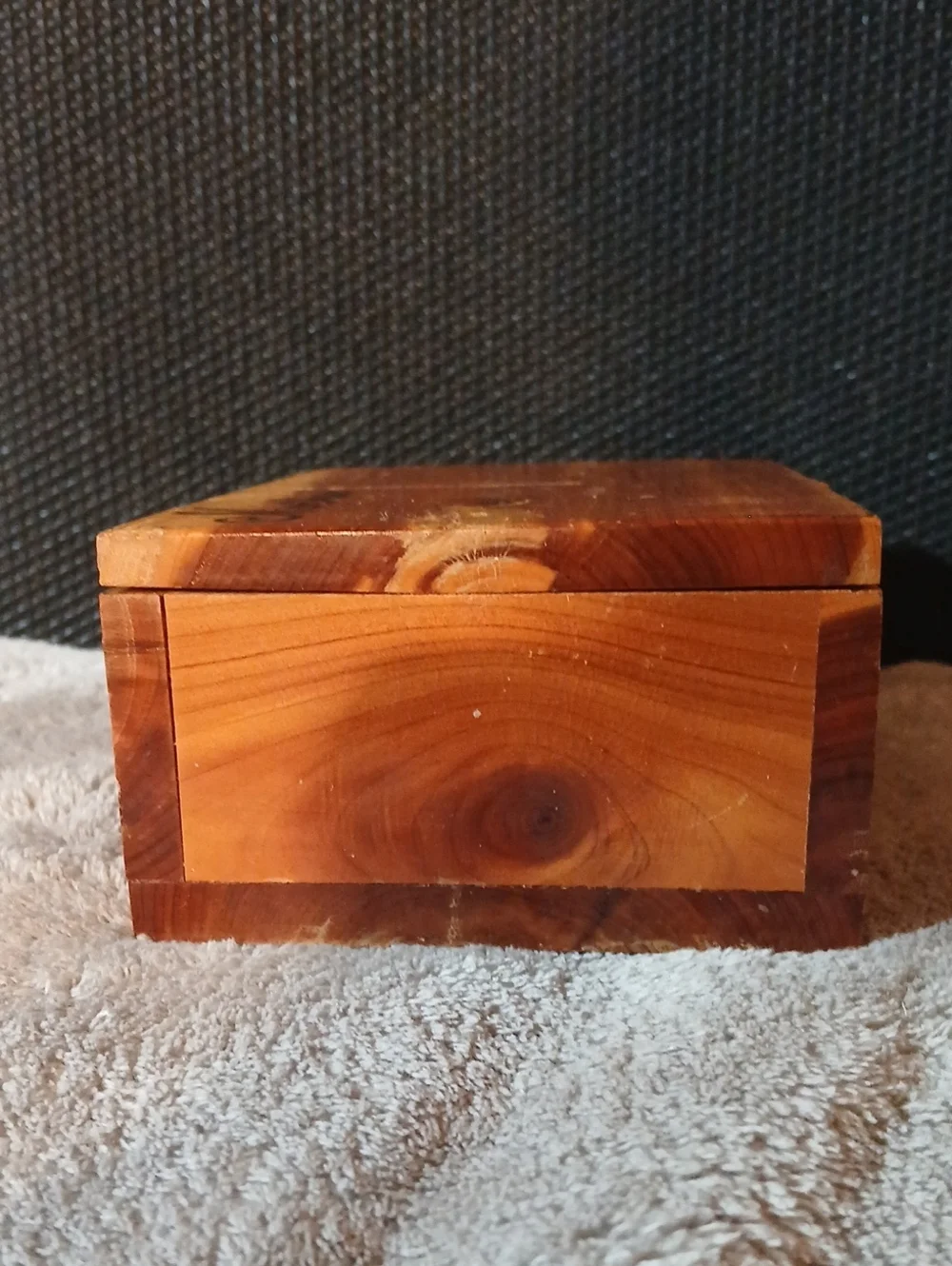 Vintage Wooden 'Mother' Keepsake Box - Cedar
